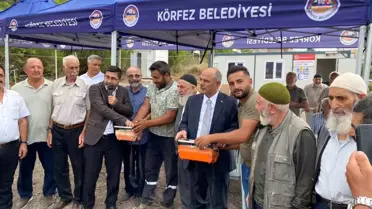 Körfez'de Hacı Mehmet Salih Öztürk Cami'nin Temeli Atıldı