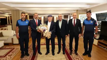 Erzurum Büyükşehir Belediye Başkanı Mehmet Sekmen, Zabıta Teşkilatı'nın 198. kuruluş yıl dönümünde mesai arkadaşlarına teşekkür etti
