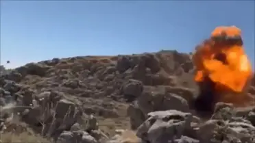 Şırnak kırsalında PKK'ya ait mühimmat deposu imha edildi
