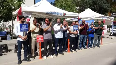Van'daki belediyelerden çıkarılan işçilerin eylemi 4 aydır devam ediyor