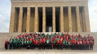 Yargıtay Başkanı Ömer Kerkez Anıtkabir'i ziyaret etti