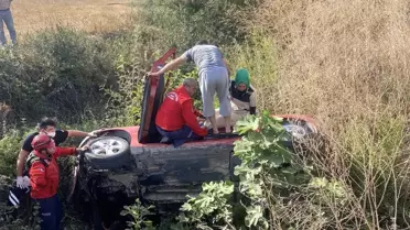 Balıkesir Gönen'de trafik kazası: 1 yaralı