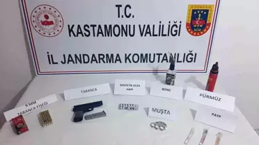 Kastamonu'da Uyuşturucu Operasyonları: 6 Kişi Gözaltında