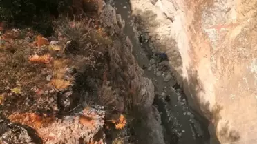 Saklıkent Kanyonu'nda Mahsur Kalan Adil A. Kurtarıldı