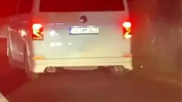 Bolu Dağı'nda Emniyet Şeridini İşgal Eden Sürücülere Tepki