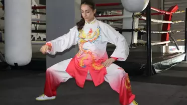 Lina Nisa Akgül, Wushu Taichi Dünya Şampiyonası'nda Türkiye'yi Temsil Etti