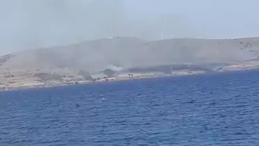 Erdek'te Çıkan Ot Yangını 2 Saatte Kontrol Altına Alındı