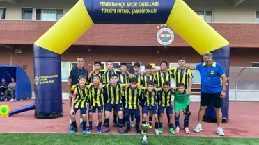 Fenerbahçe Manavgat Futbol Okulu Türkiye Şampiyonası'nda 3. Oldu