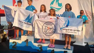 Tekirdağ'da düzenlenen 8. Uluslararası Süleymanpaşa Optimist Cup Yelken Yarışları sona erdi