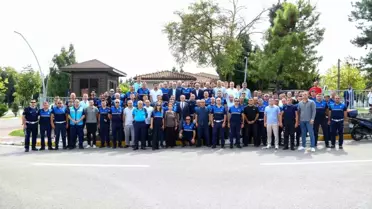 Kocaeli Büyükşehir Belediyesi Zabıta Teşkilatı'nın Kuruluş Yıldönümünü Kutladı