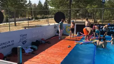 Dodurga'da Yüzme Havuzu Hizmete Açıldı