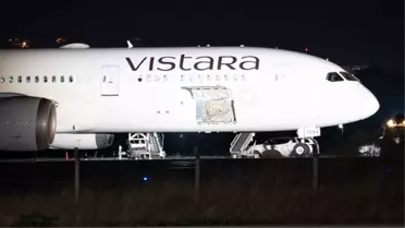 Erzurum'a inen Hindistan uçağında aramalar sürüyor: Peçeteye, 'Bomba var' yazmış