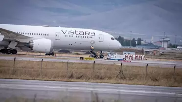 Vistara Uçağı Erzurum'a Zorunlu İniş Yaptı