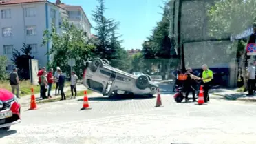 Akşehir'de Otomobil Kazası: 1 Yaralı