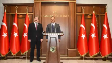 Bakan Kacır Samsun'u Ziyaret Etti