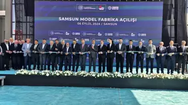 Samsun'da Türkiye'nin 10. Model Fabrikası Açıldı