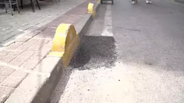Bursa'da tehlikeli çukur onarıldı