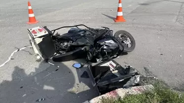 Gerze'de Trafik Kazası: 1 Yaralı
