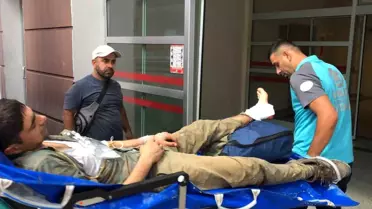 Adıyaman'da Motorlu Testere Kazası