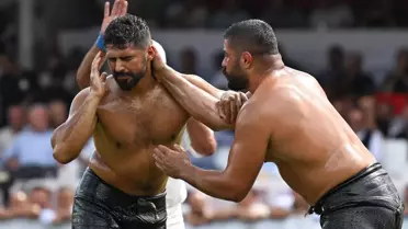 Elmalı Yağlı Güreşleri'nde Finalistler Belli Oldu