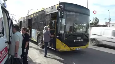 Malatya'da otobüs ile hafif ticari araç çarpıştı: 2 yaralı