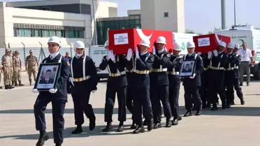 Tunceli'de Kazada Şehit Olan 4 Asker Uğurlandı