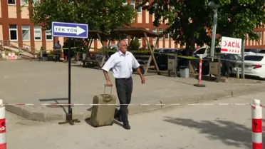 Bolu'da Unutulan Bavul Panik Yarattı