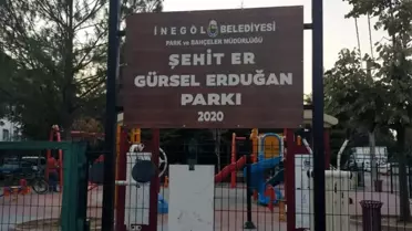 Şehit Erdugan'ın İsmi Parkta Yaşayacak