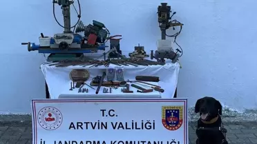 Artvin'de mühimmat kaçakçılığı yapan şüpheli tutuklandı