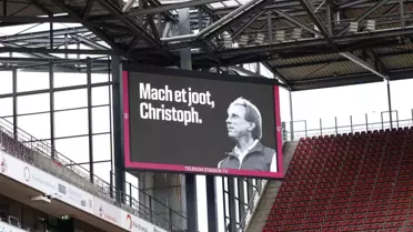 Christoph Daum için cenaze töreni