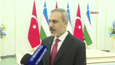 Fidan, Özbekistan'da Stratejik Görüşmeler Yaptı