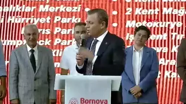 Özgür Özel'den Bornova'da Açılışlar