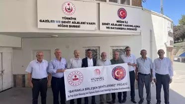 Bayrakla Birleşen Şehitler Projesi Tanıtıldı