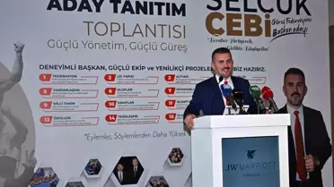 Selçuk Çebi Güreş Federasyonu Başkan Adayı