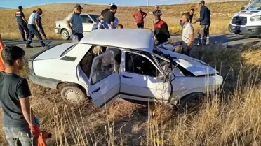 Kangal'da Trafik Kazası: 1 Yaralı Ağır