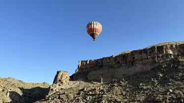 Ihlara Vadisi'nde Medya için Balon Turu