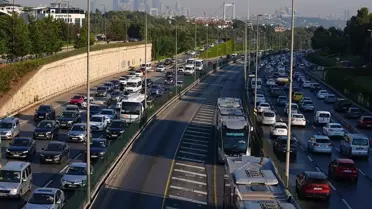 İstanbul'da Sabah Trafik Yoğunluğu