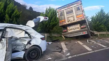Ünye'de Zincirleme Trafik Kazası: 5 Yaralı