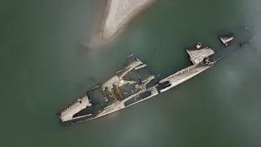 Tuna Nehri'nde Alman Savaş Gemisi Kalıntısı Ortaya Çıktı