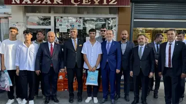 Erbakan Kahramanmaraş'ta Ziyaretlerde Bulundu