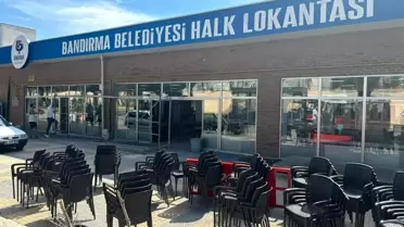 Bandırma Belediyesi'nden Halk Lokantası Hamlesi