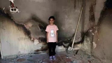 Lösemi Hastası Almina'nın Evi Yangında Yandı