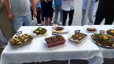 Süleymanpaşa'da Lezzetli Sarma Yarışması Düzenlendi