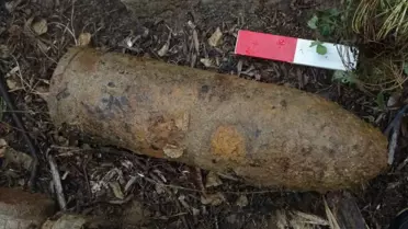 Eceabat'ta 109 Yıllık Top Mermileri Bulundu