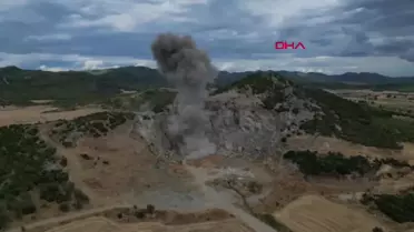Gelibolu'da Eski Top Mermileri İmha Edildi