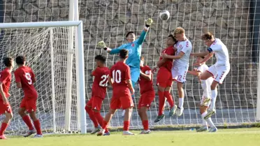 Türkiye U16, Danimarka'yı 4-2 Yendi
