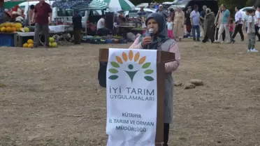 Kütahya'da Ahududu Şenliği Düzenlendi