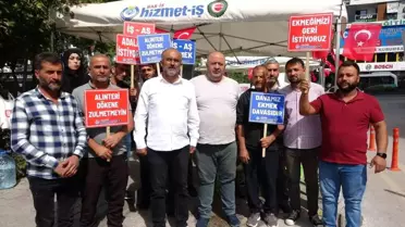 Van'da İşten Çıkarılan İşçiler Eylemlerine Devam Ediyor