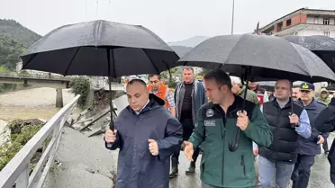 Hopa'da Yol Çöktü, Ulaşım Durdu