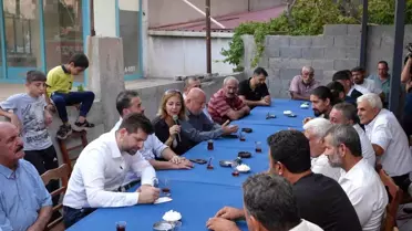 Başkan Boltaç, Tarsus'ta Vatandaşlarla Buluşmaya Devam Ediyor